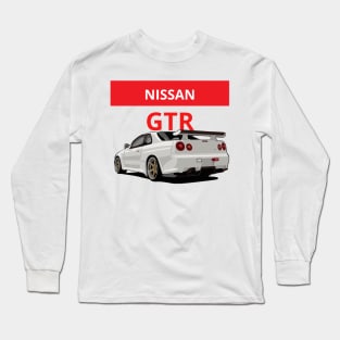 nissan gtr Long Sleeve T-Shirt